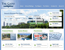 Tablet Screenshot of gatesrealestategroup.com